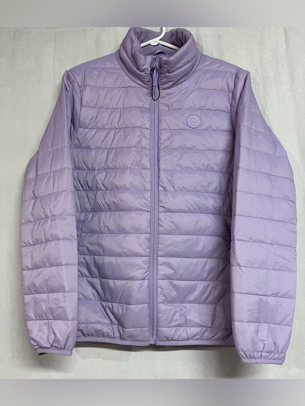 Bench Lavender Quilted Puffer Jacket - Women Size Small